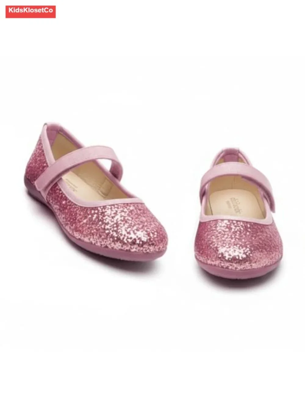 Childrenchic Kids Girls Mary Jane Dress Flats - Adjustable Strap, Non-Slip